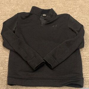 Under Armour Men's Black Zip-Up Sweater